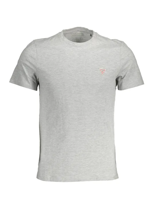 "GUESS JEANS T-Shirts im Sale | Schlankes Kurzarmshirt Rundhals Guess Jeans Grigio LHY online kaufen"|Planet-Deluxe