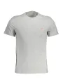 "GUESS JEANS T-Shirts im Sale | Schlankes Kurzarmshirt Rundhals Guess Jeans Grigio LHY online kaufen"|Planet-Deluxe