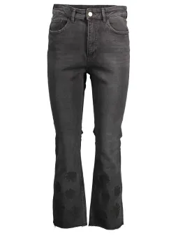 Desigual Kontrast-Jeans mit Stickerei & Logo – Stilvoll & Einzigart