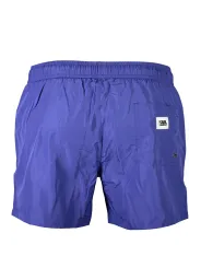 "Karl Lagerfeld Beachwear Badehosen im Sale | Kurze Badeboxershorts mit Taschen und Kontrastdetails online kaufen"|Planet-Deluxe