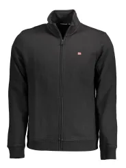 "Napapijri Startseite im Sale | Napapijri Herren-Sweatshirt mit Reißverschluss, Schwarz online kaufen"|Planet-Deluxe