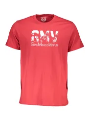 "GIAN MARCO VENTURI T-Shirts im Sale | GIAN MARCO VENTURI ROTES LOGO TSHIRT MIT DRUCK online kaufen"|Planet-Deluxe