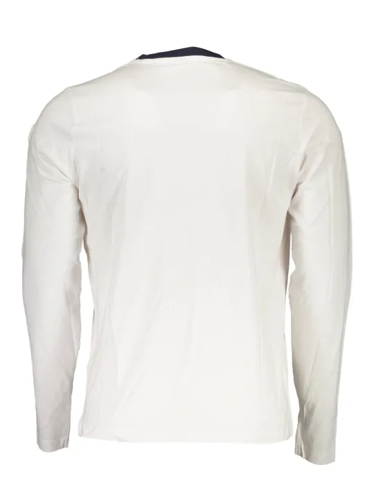 "North Sails T-Shirts im Sale | Kontrast Applikation TShirt Rundhals North Sails online kaufen"|Planet-Deluxe
