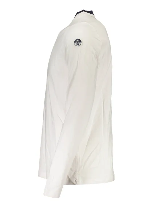 "North Sails T-Shirts im Sale | Kontrast Applikation TShirt Rundhals North Sails online kaufen"|Planet-Deluxe