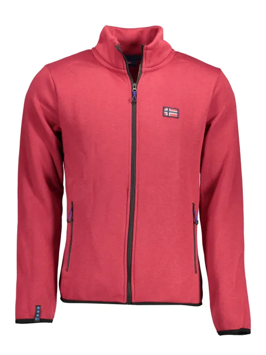 "NORWAY 1963 Startseite im Sale | NORWEGEN 1963 ROTES HERREN-SWEATSHIRT MIT REISSVERSCHLUSS online kaufen"|Planet-Deluxe