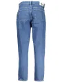 "Calvin Klein Jeans im Sale | Calvin Klein Neu Denim Mom Jeans mit Logo und Knöpfen online kaufen"|Planet-Deluxe