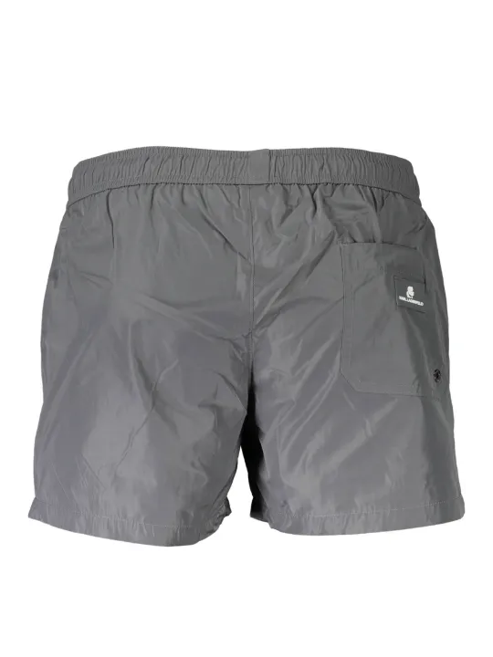 "Karl Lagerfeld Beachwear Badehosen im Sale | Karl Lagerfeld Beachwear KL20MBS01_5446600_GRIGIOGREY online kaufen"|Planet-Deluxe