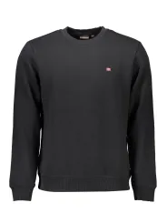 "Napapijri Sweatshirts im Sale | Langarm Sweatshirt Rundhals Bio Baumwolle Logo Napapijri online kaufen"|Planet-Deluxe