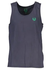 GIAN MARCO VENTURI Tanktop – Rundhals, Sticklogo, stilvoll