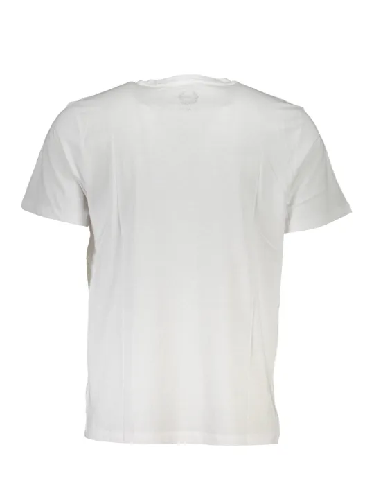 "GIAN MARCO VENTURI T-Shirts im Sale | GIAN MARCO VENTURI LOGO TSHIRT RUNDHALS KURZARM WEISS online kaufen"|Planet-Deluxe