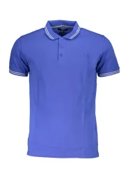 "Cavalli Class Poloshirts im Sale | Kurzarm Poloshirt mit Knopfen und Logodetails Cavalli Class online kaufen"|Planet-Deluxe