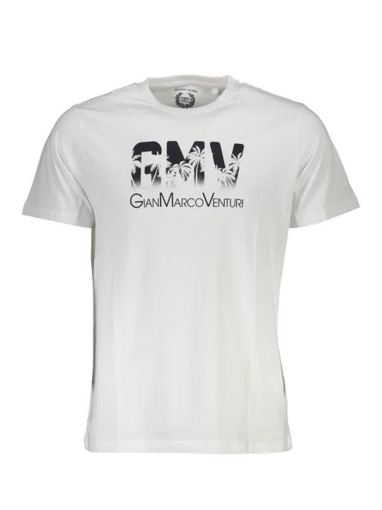 "GIAN MARCO VENTURI T-Shirts im Sale | Gian Marco Venturi Weisses Rundhals T-Shirt online kaufen"|Planet-Deluxe
