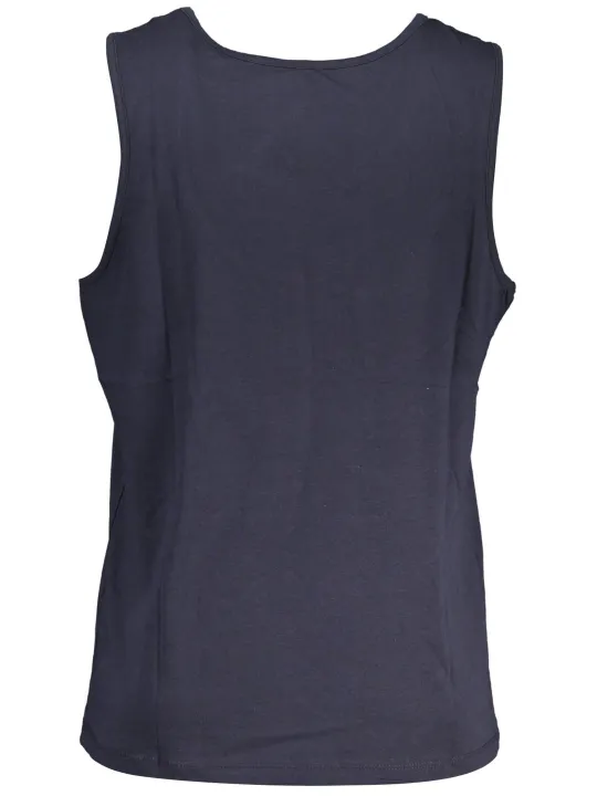 GIAN MARCO VENTURI Logo Tanktop Blau - Stilvoll & Modern