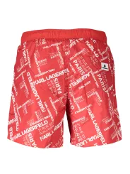 "Karl Lagerfeld Beachwear Badehosen im Sale | Karl Lagerfeld Beachwear KL20MBM08_8E49A01_ROSSORED online kaufen"|Planet-Deluxe