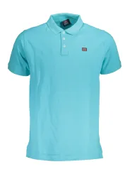 "NORWAY 1963 Poloshirts im Sale | NORWAY 1963 Azurblau Poloshirt mit Logo und Applikation online kaufen"|Planet-Deluxe