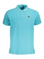 "NORWAY 1963 Poloshirts im Sale | NORWAY 1963 Azurblau Poloshirt mit Logo und Applikation online kaufen"|Planet-Deluxe