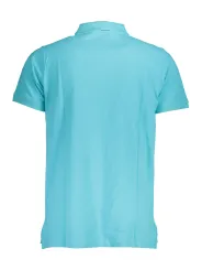 "NORWAY 1963 Poloshirts im Sale | NORWAY 1963 Azurblau Poloshirt mit Logo und Applikation online kaufen"|Planet-Deluxe