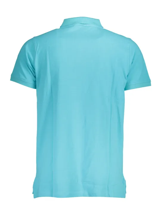 "NORWAY 1963 Poloshirts im Sale | NORWAY 1963 Azurblau Poloshirt mit Logo und Applikation online kaufen"|Planet-Deluxe