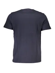 "GIAN MARCO VENTURI T-Shirts im Sale | Kurzarm T-Shirt Rundhals Logo Gian Marco Venturi Blau online kaufen"|Planet-Deluxe