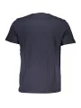 "GIAN MARCO VENTURI T-Shirts im Sale | Kurzarm T-Shirt Rundhals Logo Gian Marco Venturi Blau online kaufen"|Planet-Deluxe