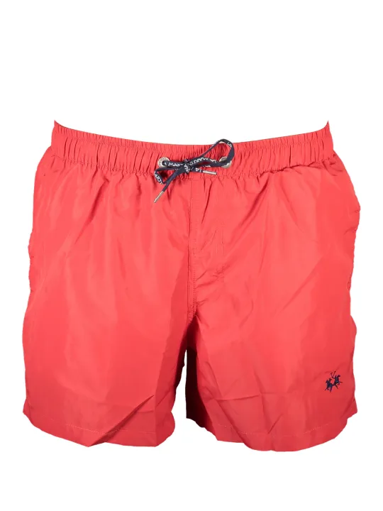 "LA MARTINA Badehosen im Sale | La Martina Badeboxer mit Taschen und Innen-Slip, Rot online kaufen"|Planet-Deluxe