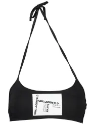 "Karl Lagerfeld Beachwear Badeanzüge & Bikinis im Sale | Gefütterter Badeanzug mit Polsterung und Kontrastdetails online kaufen"|Planet-Deluxe