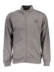 "GIAN MARCO VENTURI Startseite im Sale | GIAN MARCO VENTURI HERREN-SWEATSHIRT MIT ZIP-UP GRAU online kaufen"|Planet-Deluxe