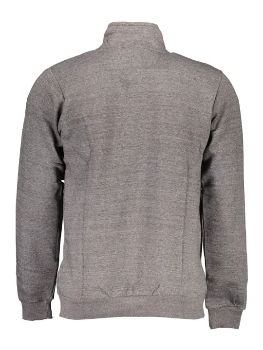"GIAN MARCO VENTURI Startseite im Sale | GIAN MARCO VENTURI HERREN-SWEATSHIRT MIT ZIP-UP GRAU online kaufen"|Planet-Deluxe