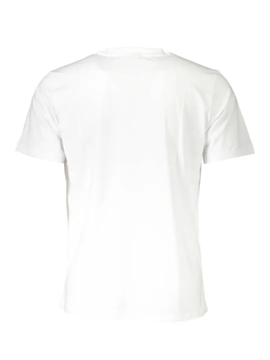 "North Sails T-Shirts im Sale | Kurzarm TShirt Rundhals Logo Applikation North Sails Weiß online kaufen"|Planet-Deluxe