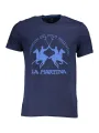 "LA MARTINA T-Shirts im Sale | La Martina Kurzarmshirt Normale Passform Rundhals Blau online kaufen"|Planet-Deluxe
