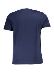 "LA MARTINA T-Shirts im Sale | La Martina Kurzarmshirt Normale Passform Rundhals Blau online kaufen"|Planet-Deluxe