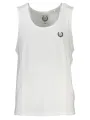 GIAN MARCO VENTURI Rundhals-Tanktop mit Sticklogo