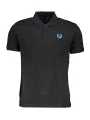 "GIAN MARCO VENTURI Poloshirts im Sale | Poloshirt Kurzarm 3 Knoepfe Stickerei Kontrast Logo GM Venturi online kaufen"|Planet-Deluxe