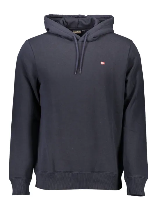"Napapijri Sweatshirts im Sale | Bio-Baumwolle Hoodie mit Logo-Applikation von Napapijri online kaufen"|Planet-Deluxe