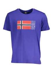 "NORWAY 1963 T-Shirts im Sale | NORWAY 1963 LOGO T-SHIRT BLAU RUNDHALS KURZARM DRUCK online kaufen"|Planet-Deluxe