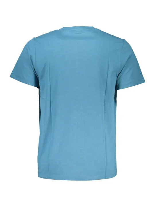 "GIAN MARCO VENTURI T-Shirts im Sale | Blaues Logo TShirt Rundhals Gian Marco Venturi Kurzarm online kaufen"|Planet-Deluxe