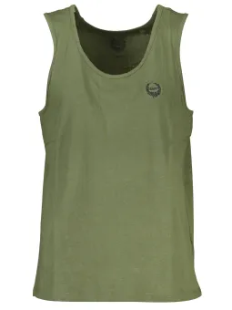Gian Marco Venturi Grünes Logo Tanktop - Rundhals Hemd