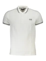 "Cavalli Class Poloshirts im Sale | Kurzarm Polo mit Kontrastdetails und Logo Cavalli Class online kaufen"|Planet-Deluxe