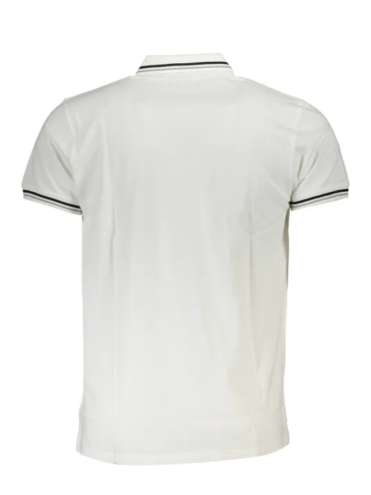 "Cavalli Class Poloshirts im Sale | Kurzarm Polo mit Kontrastdetails und Logo Cavalli Class online kaufen"|Planet-Deluxe