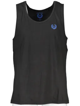 GIAN MARCO VENTURI Schwarzes Tanktop – Rundhals, Stilvoll