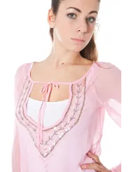 "PHARD Startseite im Sale | PHARD LANGARM T-SHIRT DAMEN ROSA online kaufen"|Planet-Deluxe