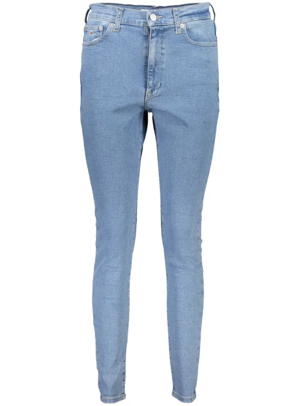 Sylvia Super Skinny Jeans mit Logo von Tommy Hilfiger