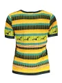 "Desigual Blusen im Sale | DESIGUAL DAMEN-GELBER PULLOVER online kaufen"|Planet-Deluxe