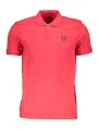 "GIAN MARCO VENTURI Startseite im Sale | GIAN MARCO VENTURI HERREN KURZARM POLOSHIRT ROT online kaufen"|Planet-Deluxe