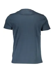 "LA MARTINA T-Shirts im Sale | La Martina Blau Rundhals TShirt mit Logo Druck online kaufen"|Planet-Deluxe
