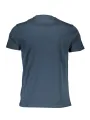 "LA MARTINA T-Shirts im Sale | La Martina Blau Rundhals TShirt mit Logo Druck online kaufen"|Planet-Deluxe