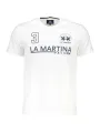 "LA MARTINA T-Shirts im Sale | LaMartina TShirt Kurzarm Normale Passform Rundhals Logo Druck online kaufen"|Planet-Deluxe