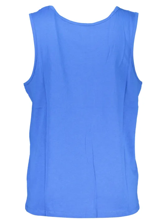 GIAN MARCO VENTURI Tanktop - Rundhals, Logo-Stickerei