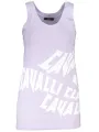 "Cavalli Class Hemden im Sale | Cavalli Class Logo Print Tanktop Rundhals Viola online kaufen"|Planet-Deluxe