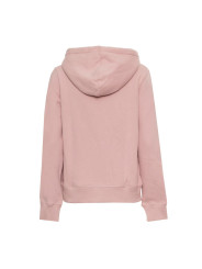 Rosa Kapuzenpullover mit Kängurutasche